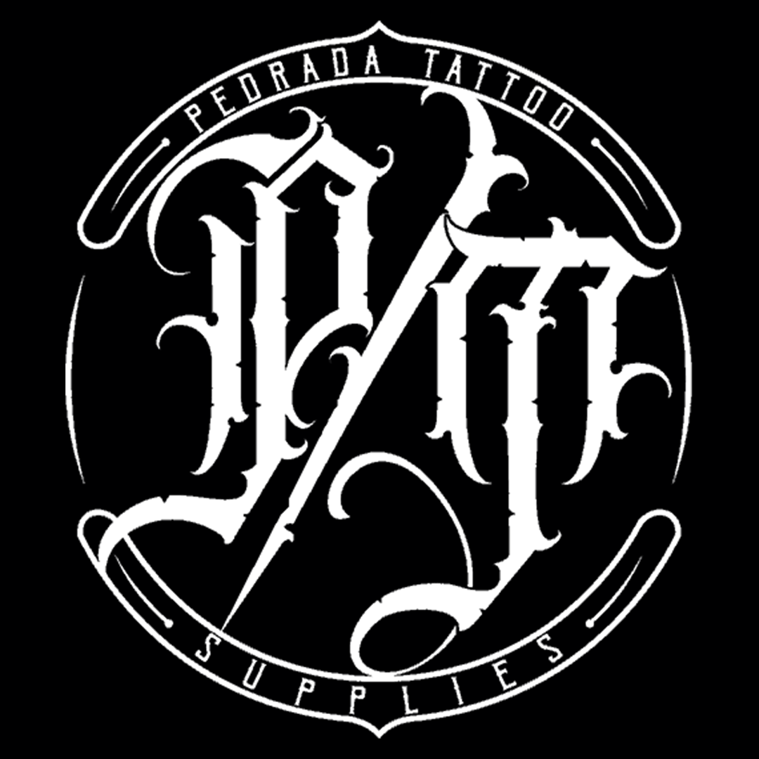 Pedrada tattoo supplies logo
